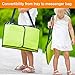 Innokids Kids Travel Tray Children Car Seat Activity Snack and Play Desk with Detachable Organizers for Car Plane and Baby Stroller (Fruit Green)