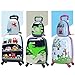 Durable Luggage Set,Lightweight Suitcase Backpack(Dinosaur)