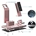 OLEBR Apple Watch Stand Aluminum Apple Watch Charging Stand AirPods Stand Charging Docks Holder for Apple Watch Series 3/2/1/AirPods/iPhone X/8/8Plus/7/7 Plus/6S/6S Plus/iPad -Rose Gold …