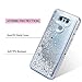 Ruky Case Compatible with LG G6, Gradient Quicksand Series Glitter Bling Sparkly Flowing Liquid Floating Soft TPU Bumper Cushion Reinforced Corners Women Girls Case Compatible with LG G6 (Aqua Purple)