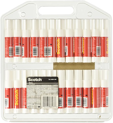 Scotch Permanent Glue Sticks (6008-24C) 24 PACK
