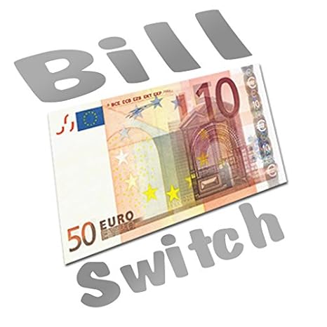 50 Euro Bill Switch, Geldscheinverwandlung Zaubertrick Zaubertricks zaubern