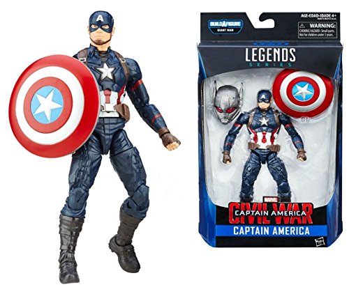 Hasbro marvel legends 2016 6" captain america civi…