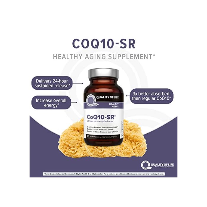 Powerful CoQ10 SupplementSustained Released MicroActive CoQ10 for