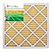 Filterbuy 20x20x1 Air Filter MERV 11 Allergen Defense (6-Pack), Pleated HVAC AC Furnace Air Filters Replacement (Actual Size: 19.50 x 19.50 x 0.75 Inches)