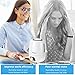 VillSure Cool Mist Humidifiers,5L Ultrasonic Humidifier for Large Rooms and Bedroom Babies,Whisper Quiet,Auto-Shutoff,Aromatherapy,360°Nozzle Vaporizer,14-50 Hours Working Time(White)