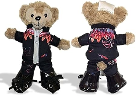 Amazon ぬいば14cmダッフィー衣装 Exile エグザイル ぬいば ダッフィー Livetour Music風 衣装 ドレス アクセサリー おもちゃ