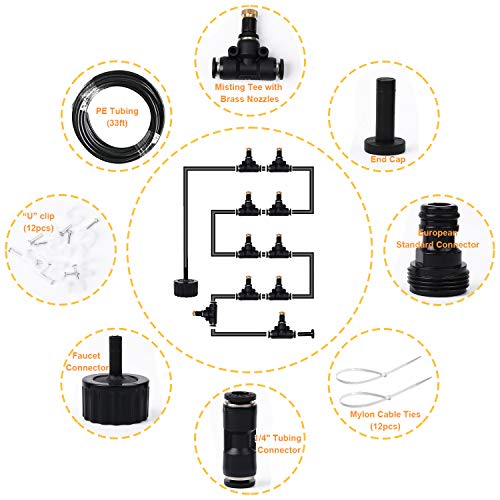 2 Flantor+Outdoor+Misters+Misting+Cooling