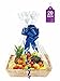 Purple Q Crafts Clear Basket Bags, Large Clear Cellophane Wrap for Baskets & Gifts 30