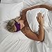 Sleep Mask | Eye Mask for Sleeping Men/Women Better Than Silk Our Luxury Blackout Contoured Eye Masks are Comfortable - This Sleeping mask Set Includes Carry Pouch and Ear Plugs (Black Berries)