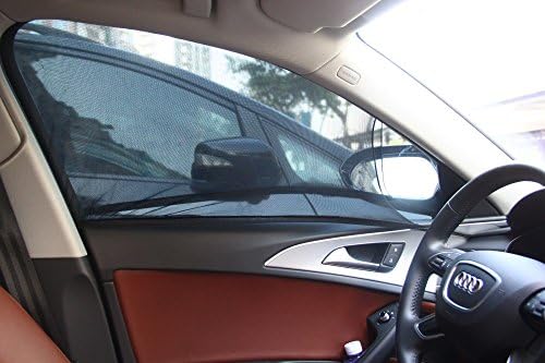 Universsal Car Side Window Sun Shade for Driver 2 Pack Baby Sun Shades Breathable Anti UV Sunscreen Anti Vertigo Able to Protect Children and Women Apply to All Cars Front Window