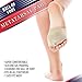 Metatarsal Pads for Women or Men’s Feet – Comfortable Ball of Foot Pads for Mortons Neuroma or Metatarsalgia Pain Relief. Breathable Fabric Forefoot Sleeves Cushion & Support Sesamoiditis (3 Pairs)thumb 4