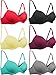 Enimay Women's 6 Pack Padded Bra Sexy Push Up Flowers Removable Adjustable Strap 6 Pack: Classy B-34