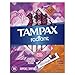 Tampax Radiant Tampons with Plastic Applicator, Super Plus Absorbency, Unscented, 16 Count (Packaging May Vary)