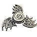 Hot Sale TOPUNDER Safety Tri-Spinner Fidget Hand Spinner Metal EDC Gyro Toy For Kids Adults Helps To Relieve Stress, Boredom and Trains Good Mindfulness B