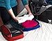 5 Packing Cubes For Travel Luggage or Suitcase + 6 Toiletry Zip Bags Organizers (DBlueDBlueRedRedWhiteWhite)