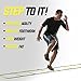 Limm Adjustable Training Agility Ladder - with Free Carry Bag, Hooks, and Online Tutorial Videos | Unique Rope Adjustment Markings & Durable Flat Rungs | for Speed, Footwork, Sports, Fitness and More