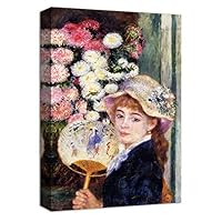 Canvas Wall Art Dance in The Country by Pierre-Auguste Renoir Canvas Prints Home Artwork Decoration for Living Room,Bedroom - 12x18 inches