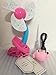 AM MARCH New Clip-on Baby Stroller Fan with USB (Pink)