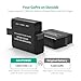 HERO 5 Batteries RAVPower Camera Battery Charger for GoPro HERO 6 Battery AHDBT-501 (2 x 1260mAh Replacement Battery, Dual Slot Charger with Micro USB & Type-C Inputs, 100% Compatible with Original)