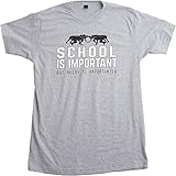 School Is Important, But Rugby Is Importanter | Funny Rugger Unisex T-Shirt