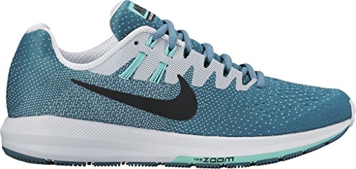 Womens Nike Air Zoom Structure 20 Running Shoe Smokey Blue