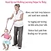 Walking Harness Walker for Baby Toddler,Safe Stand Hand Held Walking Helper,Walking Belt Learning To Walk Assistant Trainer for Infant Child,Adjustable Seatbelt Harness Childs Walker Learning Toy