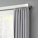 Kenney KN55479 Arts & Crafts Square End Petite Café Decorative Window Curtain Rod, 28-48
