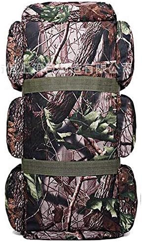 90L Camouflage 0utdoor Hiking Bag Large Capacity Moving Luggage Bag Camping Tent Bag Backpack(1# camouflage)