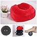 Neck Pillow Travel Cushion Memory Foam With Strap and massage ball2