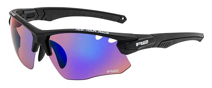 R&R Multi-Sportbrille Crown | Sonnenbrille | Radbrille | Skibrille mit Wechselgläser oder selbsttönend