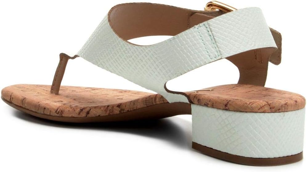 sandália vizzano salto grosso dedo cobra cortiça feminina