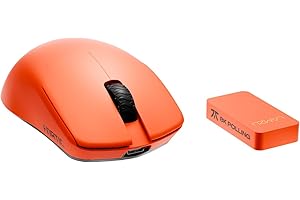 Fnatic x Lamzu Maya 8K Small Wireless Pro Gaming Mouse Special Edition, Pixart 3950 Sensor, Epically Light 45g, 80h Battery Life, Optical Switches, Windows & Mac Compatible