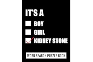 Kidney Stone Surgery Word Search Puzzle: Funny Post Op Activity Book Gift For Kidney Stone Surgery Recovery