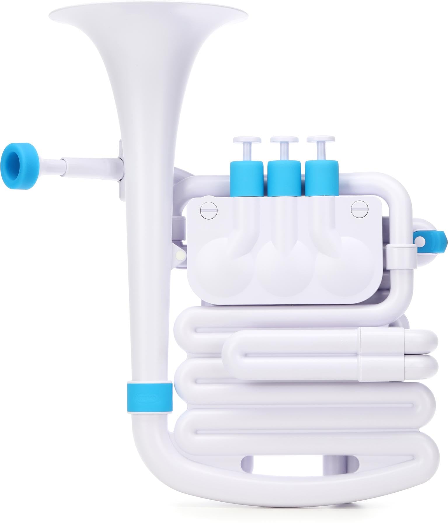 NUVO ヌーボ プラスチック製管楽器 Bb調/C調 jHorn ジェイホーン White/Blue N610JHWBL [専用セミハードケース付き] 【国内正規品】商品画像