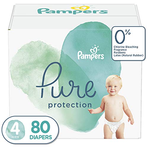 pampers pure nappies size 4