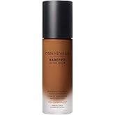 bareMinerals Barepro Performance Wear Liquid Foundation SPF 20, Breathable Makeup for Face, Full Coverage, 24HR Wear, Natural Matte Finish, Vegan