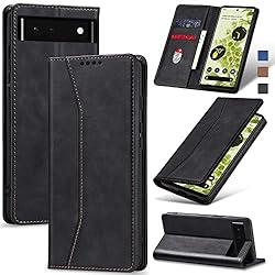 Jasonyu Flip Wallet Case for Google Pixel 6