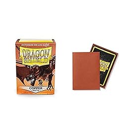 Dragon Shield Matte Copper Standard Size 100 ct