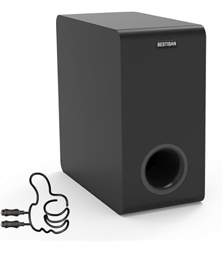 BESTISAN Bluetooth Bookshelf Speakers - 50W Powered Stereo Speakers With 4" Woofer For Turntable, PC, TV