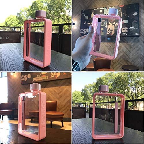 Mochic A5 Water Bottle Canteen Flask Flat Portable Travel Mug Handbag