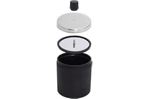 Dpwrrot 3lb Replacement Barrel for Rock Tumbler, Spare Parts-Transparent Barrel for Rock Tumbler (Hobby Barrel)