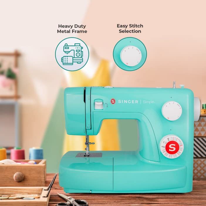 SINGER Simple 3223G Handy Sewing Machine Including 23 BuiltIn