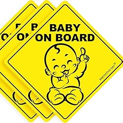2023 Design- Baby on Board Sticker Sign