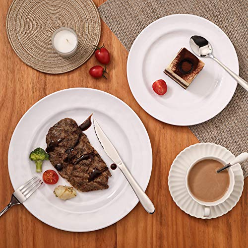 TP Dinnerware Set, 18Piece Melamine Dishes Set, Dinner Service for 6