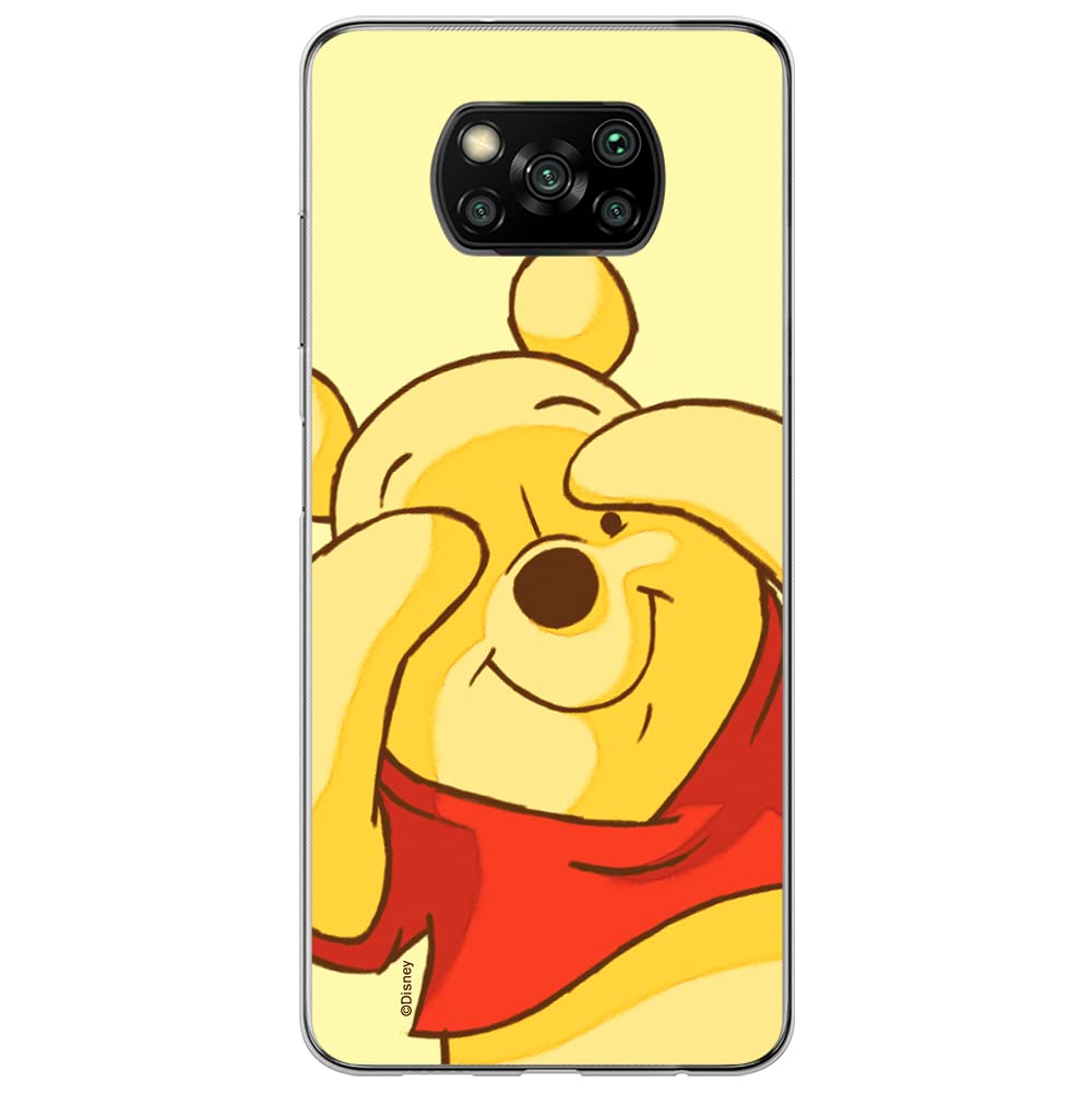 ERT GROUP mobile phone case for Xiaomi POCOPHONE X3 original and officially Licensed Disney pattern Winnie the Pooh and friends 033 optimally adapted to the shape of the mobile phone, case made of TPU