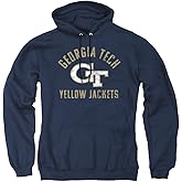Georgia Tech Official Yellow Jackets Logo Unisex Adult Pull-Over Hoodie