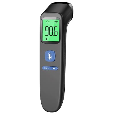 No-Touch Thermometer for Adults and Kids, Digital Baby Thermometer with Fever Alarm, 1 Second Fast Result, Easy to use, 2 in 1 Mode