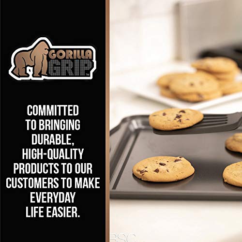 Gorilla Grip Original Non Stick Baking Cookie Sheets, Single Oven