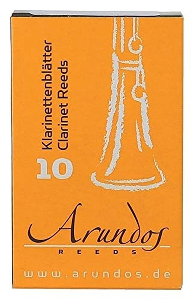 Arundos 738607 Blatt BB-Klarinette Aida, 10er Packung, deutscher Schnitt, Size 2